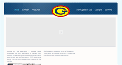 Desktop Screenshot of metalgema.com.br